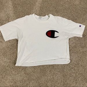 Cropped Champion t-shirt